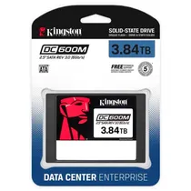 SSD Kingston DC600M, 3.4TB, 2.5", SATA 3, Leitura 560MB/ s, Gravação 530MB/ s, SEDC600M/ 3840G, P/ Servidor