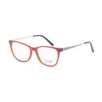 Armação para Óculos de Grau Visard AM16 C7 Tam. 57-17-140MM - Preto/Vermelho