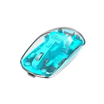 Mouse Sem Fio Xo M12 Transparente BT/2.4G (300MAH) – Azul