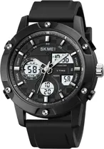 Relógio Skmei 1757 Black/White - Masculino
