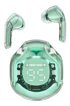 Fone Ear Acefast T8 Wileress BT LED Crystal Green