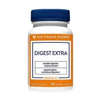 Digest Extra The Vitamin Shoppe 30 Cápsulas Vegetarianas