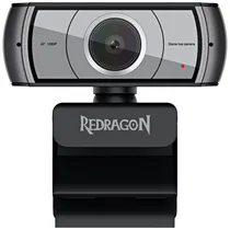 Webcam Redragon Apex GW900-1 com Resolução Full HD/Microfone - Preto