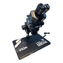 Microscopio Trinocular V-0755+OK-14 Preto Vezr  Microscopio...