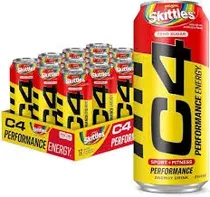 Cellucor Pre Workout C4 Energy Lata Skittles Aluminio 16 Oz/473 ML s/C