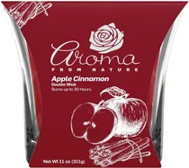 Vela Aromática Nature Aroma Apple Cinnamon - 311G