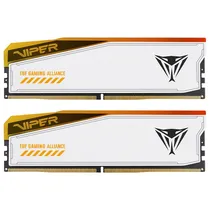 Mem DDR5 32GB 6000 Patriot Viper Elite 5 16X2 Whit PVER532G60C36KT White