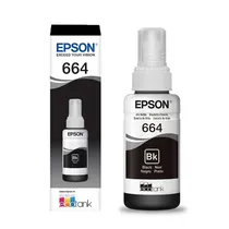 Epson Tinta T664120 70ML L1XX/L2XX/L3XX/L5XX Negro  Epson Tinta...