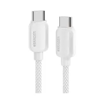 Cable Essager WLA02 USB-C A USB-C 2M Blanco