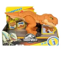 Mattel Dinosaurios Fisher Pri Imaginext Jurassic World T-Rex Acción de Combate Plastico 3+ Años Multicolor