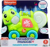 Fisher Price Escuadron Masical Camaleão - HYL18