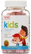 GNC Milestones Kids Calcium (120 Cápsulas Em Gummies)