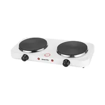 Cocina Eléctrica Smartfy FG04W 2 Hornallas 110V Blanco