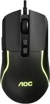 Mouse com Fio Gaming AOC GM170B/La Preto