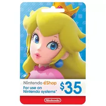 Nintendo Eshop Gift Card - 35$ (Usa)