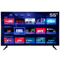 Smart TV LED 55" Hye HYE55ATUX 4K HDMI Android