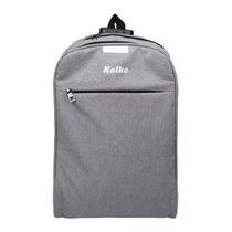 Mochila Kolke KVM-339 c/ Cadeado Cinza Claro/Pre