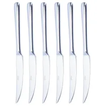 Jogo de Facas 6 Peças Aço Inox