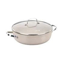 Cacerola Con Tapa Korkmaz Granita A1854 2.5L 24 CM Beige
