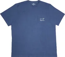 Outlet Camiseta Vineyard Vines Masculina - Fade Indigo