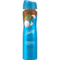 Desodorante Spray Secret 3X Active Fresh Coconut - Feminino 150ML