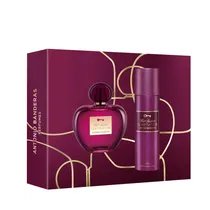 Antonio Banderas Perfume Kit Perfume Her Secret Adsolu Fem + Des Eau de Parfum 80ML + 150ML