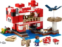 Lego Minecraft The Mooshroom House - 21270 (500 Peças)