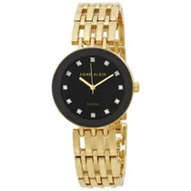 Relógio Analógico Feminino Anne Klein 2944-BKGB - Preto/Dourado