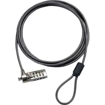 Cabo de Segurança Targus PA410U-71 Defcon T-Lock com Cadeado para Notebook - 1,98 Metros