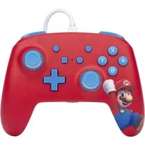 Power A Acs Games Woo-Hoo! Mario PWA-A02581 Plastico Conector USB-C A USB - Jack de 3.5MM Rojo