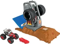 Hot Wheels Monster Trucks Tire Press Challenge Mattel - HNB88
