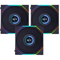 Cooler Fan Lian Li LCD 120 X3 Argb/3FAN/Black