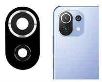 Lente Camara Xiaomi Mi 11 Lite 4G(Vidro/2 En 1)