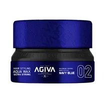 Agiva Mascara Capilar Cera Styling Hair 02 Navy Blue Pasta Escultora 155ML s/C