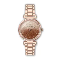 Relógio Analógico Feminino Daniel Klein Premium DK.1.12491-2 - Rosa Ouro