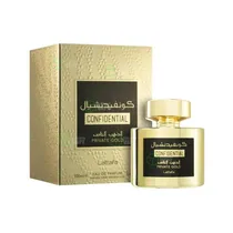 Confidential Private Gold Edp Lattafa - 100 ML - Perfume Unisex