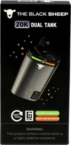 Vape Descartável The Black Sheep 20K Watermelon Bubblegum / Mango Peach Watermelon - 20000