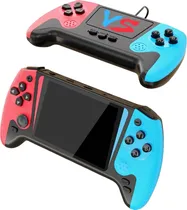 Console Portátil Game Joystick Q21 500 Jogos Em 1 - Blue/Red