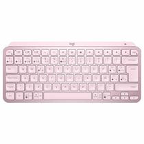 Teclado Logitech MX Keys Mini Wireless / Backlight / Espanhol - Rosa (920-010478)