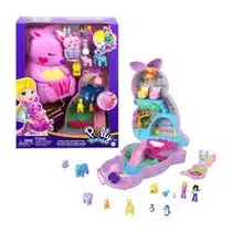 Mattel Muñeca Compacto de Bolsita Kanguro Detalles En El Producto 3+ Multicolor
