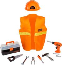 Black + Decker Junior Carpenter Dress Up Set Jakks Pacific - 85674