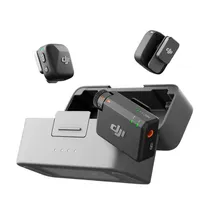 Dji Microfone Mic Mini (2TX+1RX+Charging Case) Black