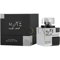 Perfume Lattafa 24 Carat White Gold Eau de Parfum Unissex 100ML