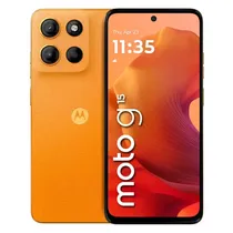 Cel Motorola G15 XT-2521-2 DS/4RAM/256GB 6.72" Blazing Orange Car/BR