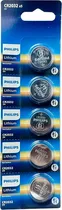 Bateria Philips Lithium CR2032P5/70 3V com 5 Unidades
