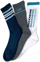Meias Skechers S600476-412 - Masculina (3 Pares)