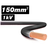 Cabo Flexível Silnax 1KV Hepr 1*150MM 100M Preto Bobina