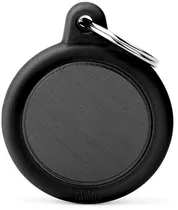 Medalha de Identificação Myfamily Hushtag HTA04BLACK - Preto