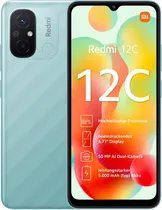 Smartphone Xiaomi Redmi 12C Dual Sim 6.7" 6GB/128GB Mint Green (India)