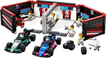 Lego City F1 Garage & Mercedes-Amg & Alpine Cars - 60444 (678 PCS)